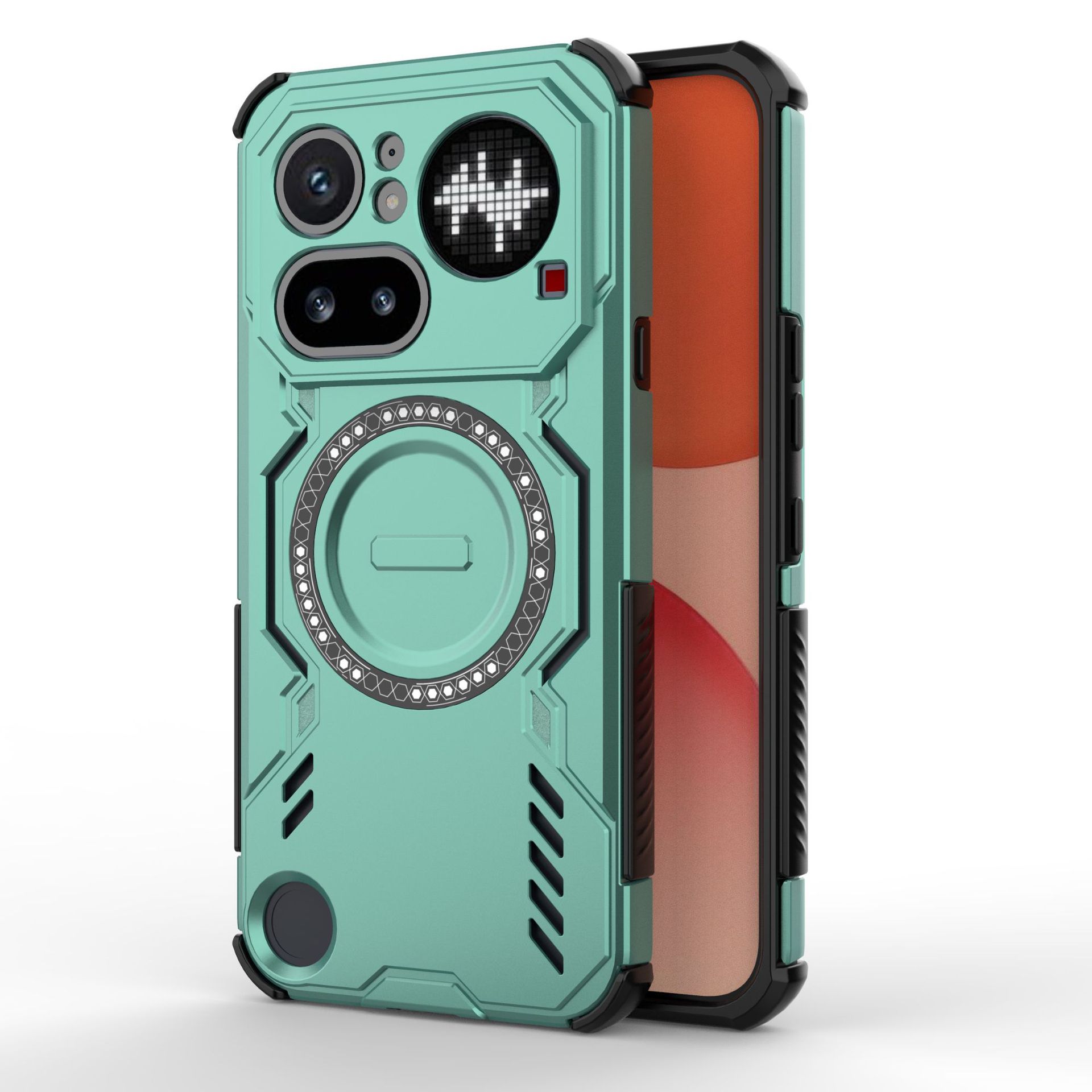 Nothing Phone 4A Nothing Phone 4A Pro MagSafe Case,Magnetic Drop-Proof Phone Case Cover for Nothing Phone 4A Nothing Phone 4A Pro