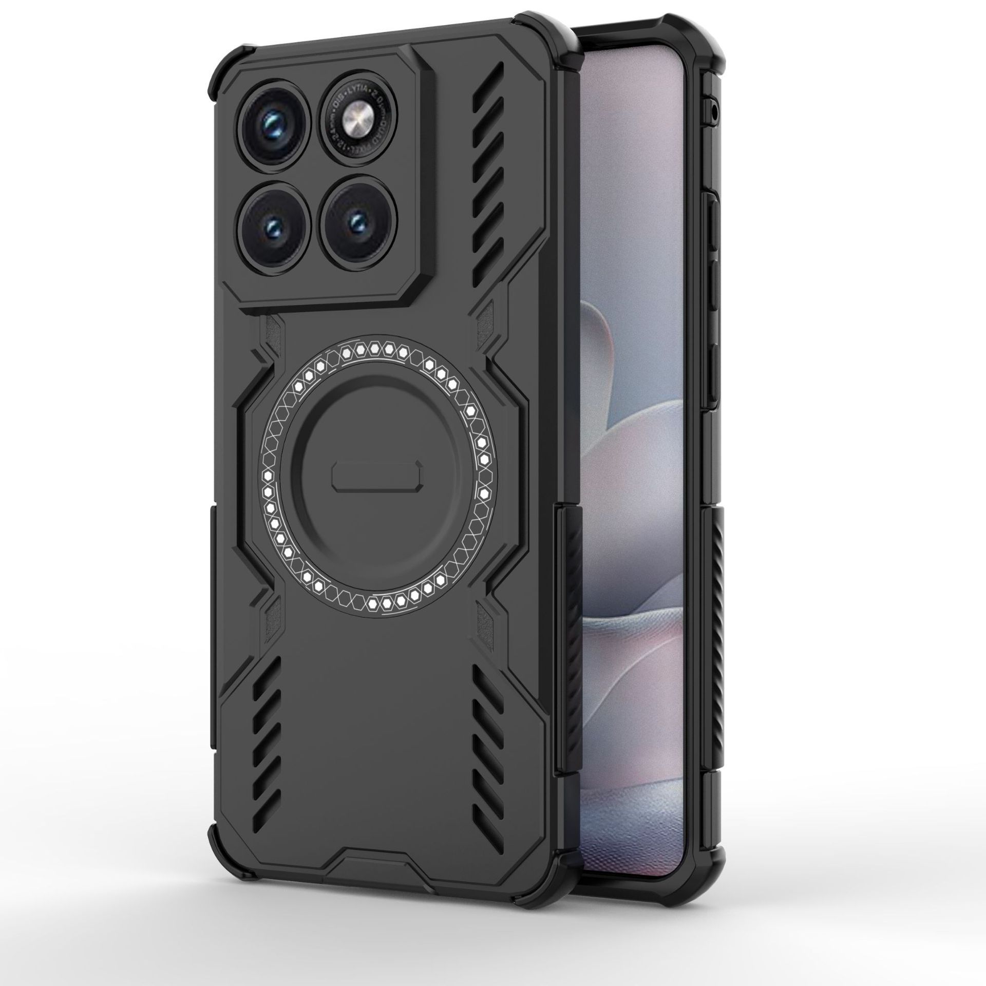 Motorola Moto Edge 70 Fusion Phone Case,Magnetic Heat Dissipation Phone Case Cover for Motorola Moto G67 G57 Power G06