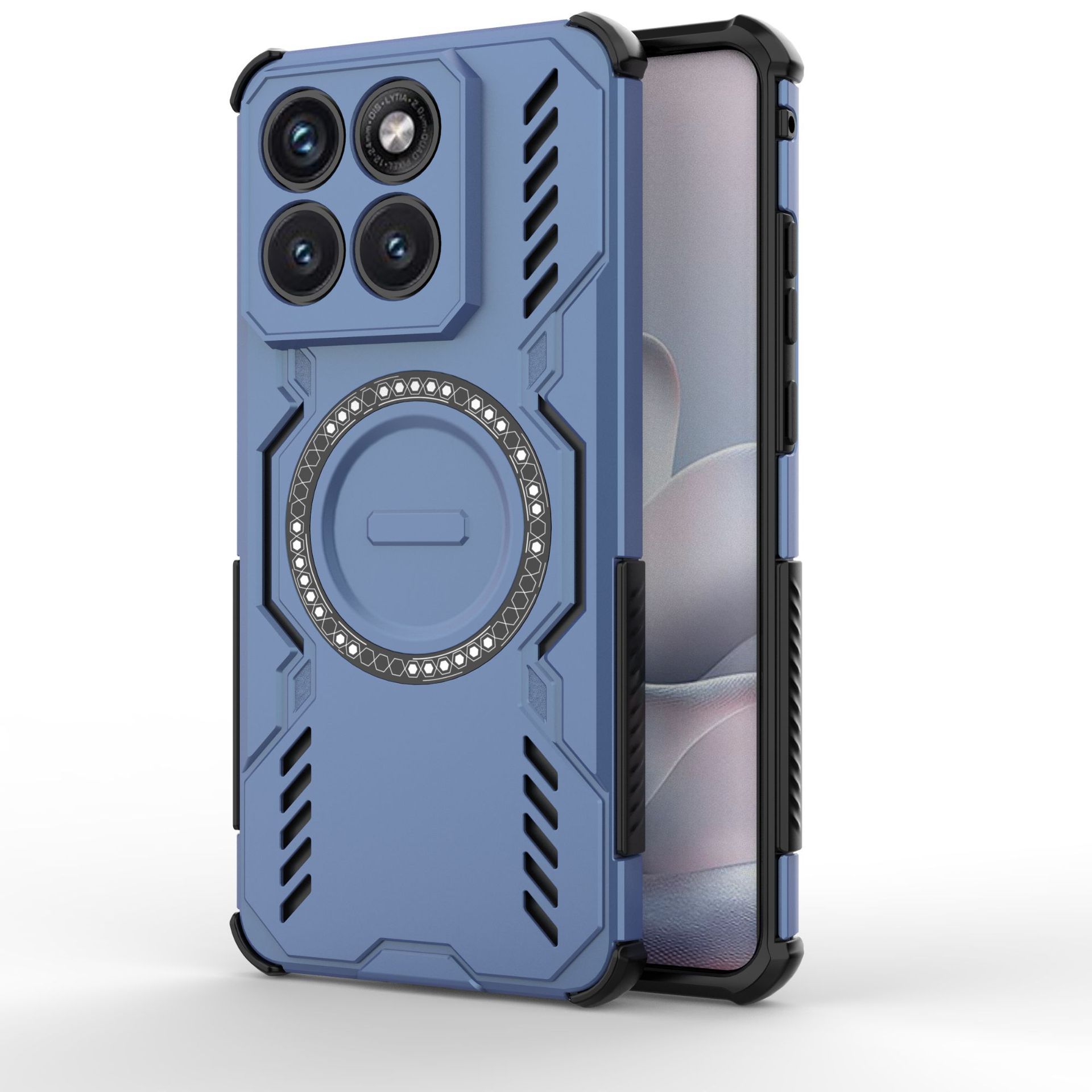 Motorola Moto Edge 70 Fusion Phone Case,Magnetic Heat Dissipation Phone Case Cover for Motorola Moto G67 G57 Power G06