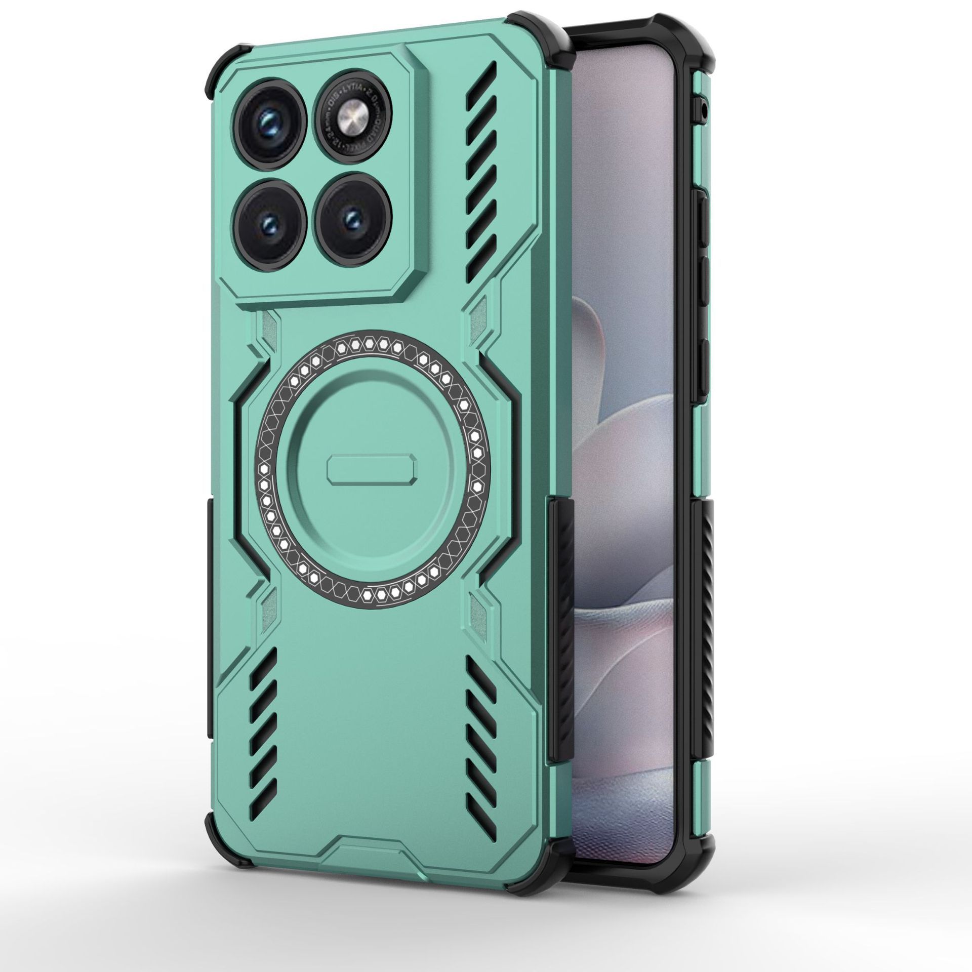 Motorola Moto Edge 70 Fusion Phone Case,Magnetic Heat Dissipation Phone Case Cover for Motorola Moto G67 G57 Power G06