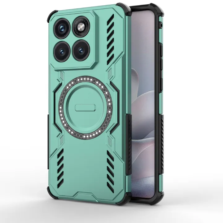 Motorola Moto Edge 70 Fusion Phone Case,Magnetic Heat Dissipation Phone Case Cover for Motorola Moto G67 G57 Power G06