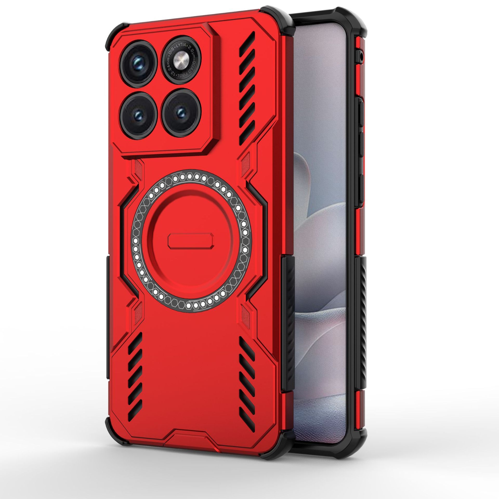 Motorola Moto Edge 70 Fusion Phone Case,Magnetic Heat Dissipation Phone Case Cover for Motorola Moto G67 G57 Power G06