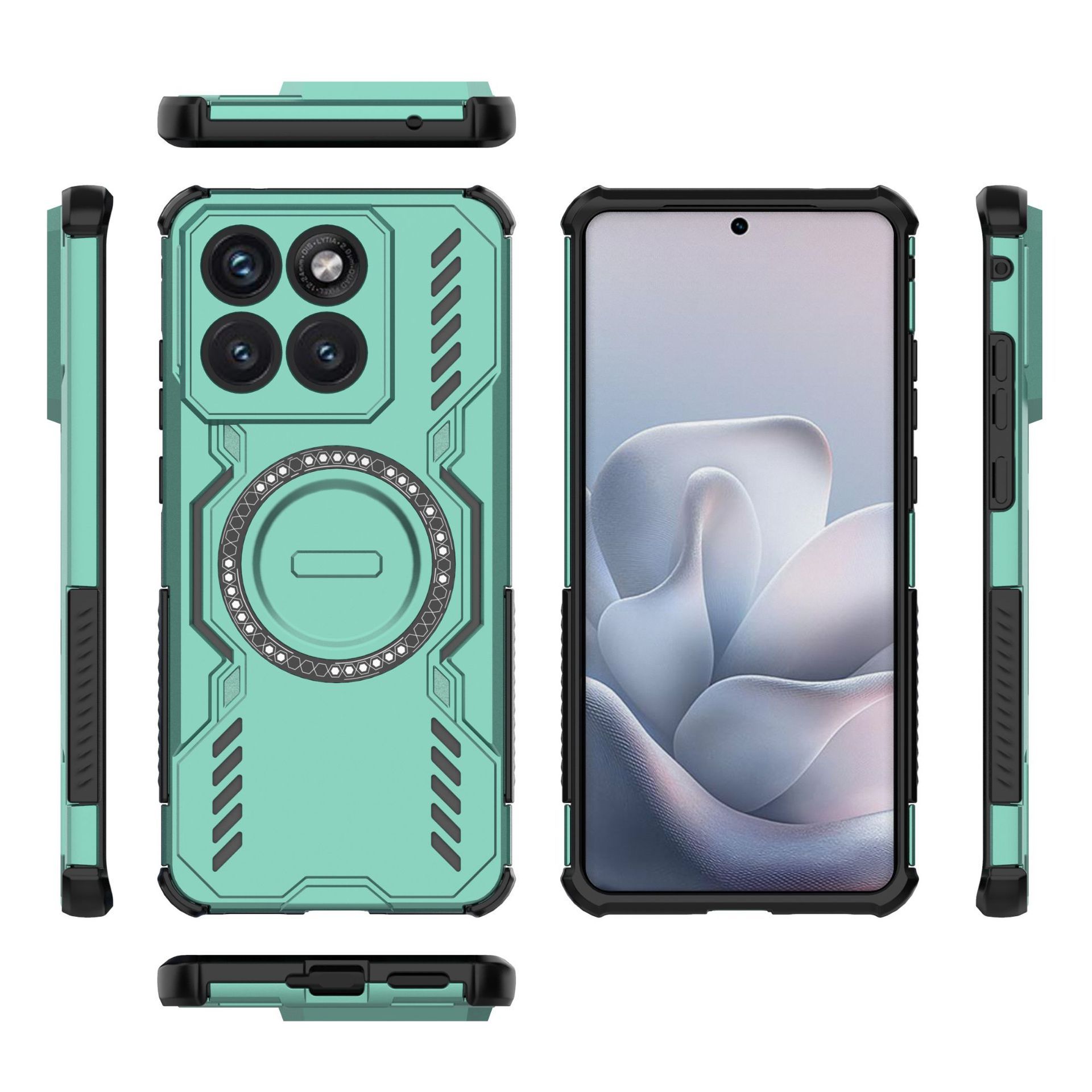 Motorola Moto Edge 70 Fusion Phone Case,Magnetic Heat Dissipation Phone Case Cover for Motorola Moto G67 G57 Power G06