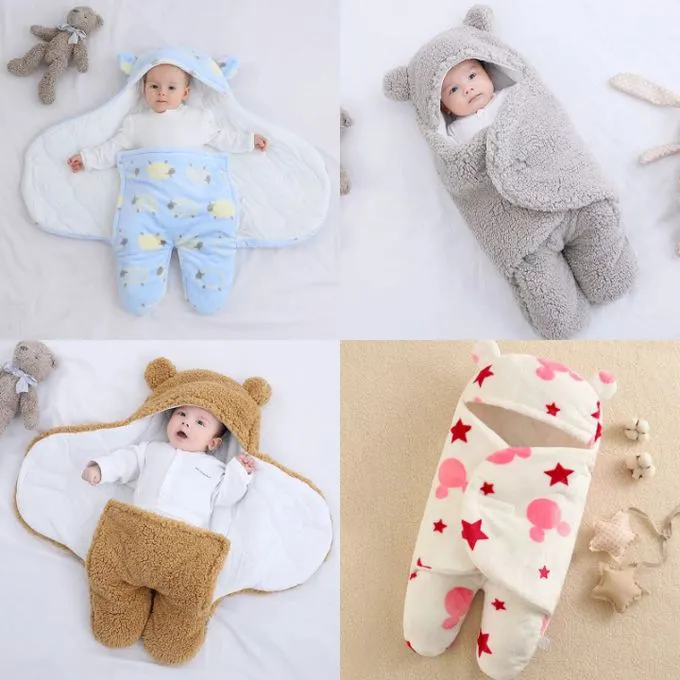 Super-soft, Warm and Cosy Baby Swaddle