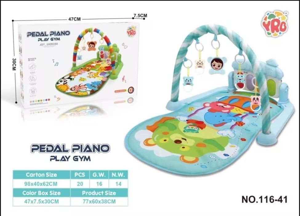 Pedal Piano Playing Mat - Baby Calmer and Psycho-motor trainer