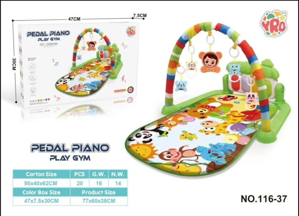 Pedal Piano Playing Mat - Baby Calmer and Psycho-motor trainer