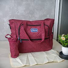 5-in-1 Diaper Bags Chico - 2 Bags, Mackintosh, bottle bag and Diaper Pouch