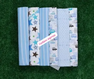 Baby Flannels - 6Pack Soft Baby Blankets / Warmers / Swaddlers