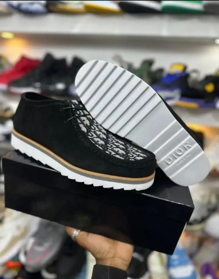 Brand New High Quality Mens Clarks Dior Shoes