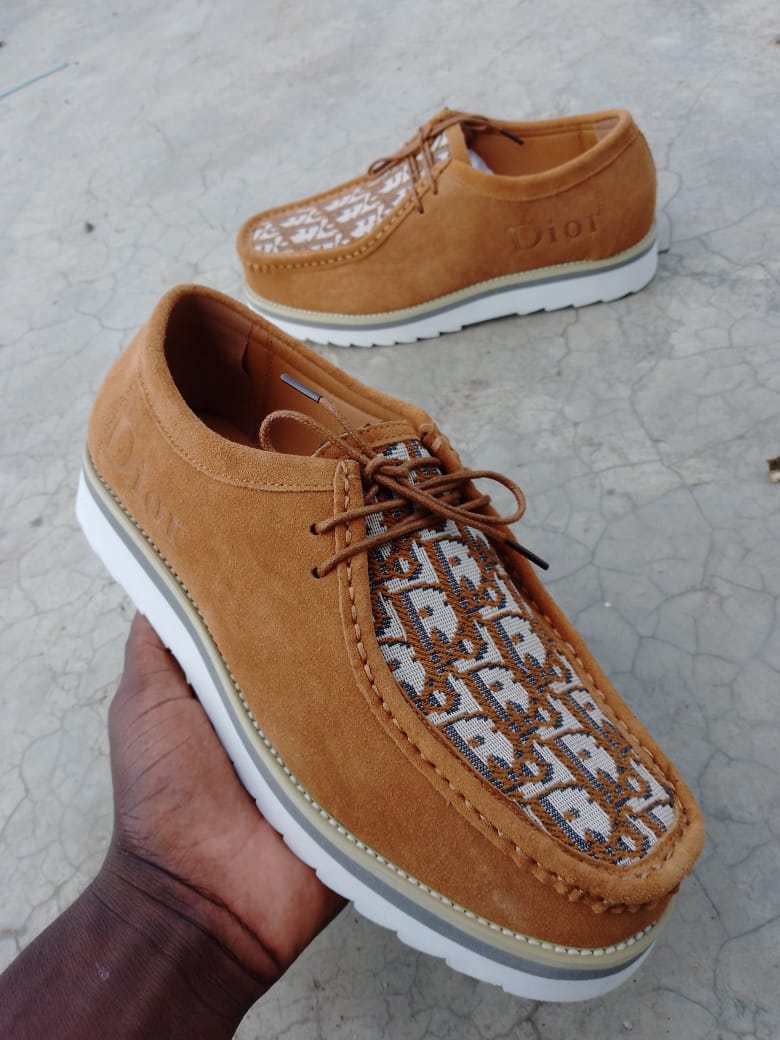 Brand New High Quality Mens Clarks Dior Shoes