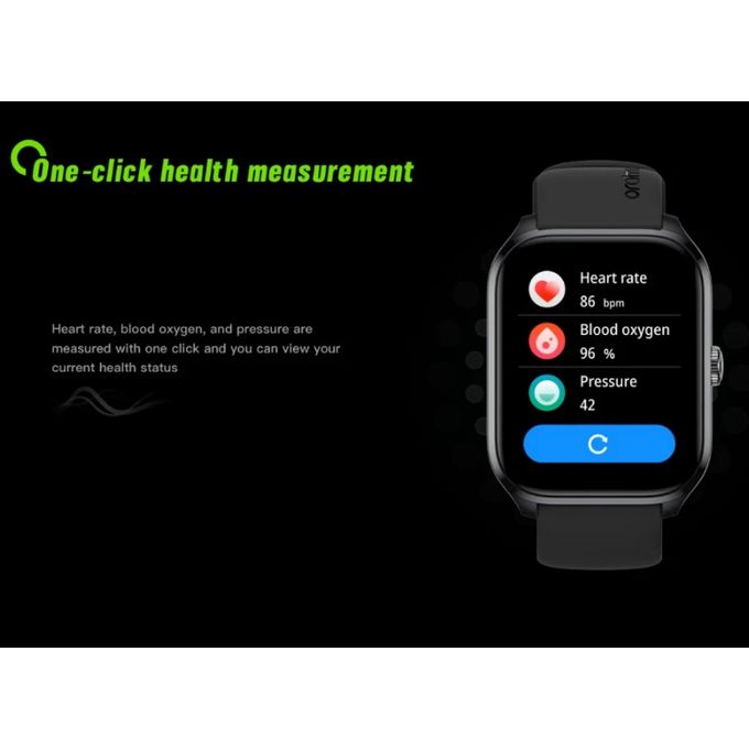 NEW ALERT!!!! Oraimo Watch 5 Lite Smart Watch Smartwatch OSW-804 2.01'' Screen Bluetooth Durable Waterproof Dustproof