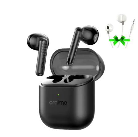 oraimo FreePods Neo Half In-Ear True Wireless Earbuds + FREE EARPHONE = Bluetooth Earphones earpods