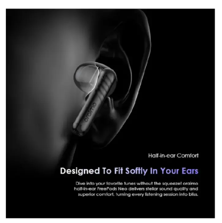 oraimo FreePods Neo Half In-Ear True Wireless Earbuds + FREE EARPHONE = Bluetooth Earphones earpods