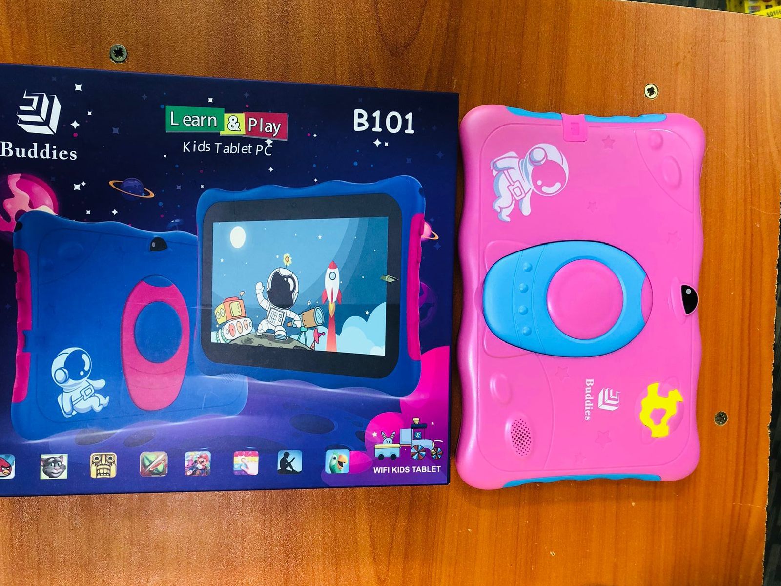 (SPECIAL OFFER) BUDDIES KIDS STUDY  WIFI TABLETS RAM 2GB,ROM 32GB Without SIM CARD SLOT, MODEL:B101