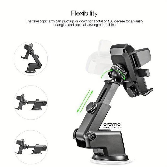 [CLEARANCE SPECIAL OFFER] Oraimo Hydra 3 OCM-12 Car mount stable and flexible mobile phone holder
