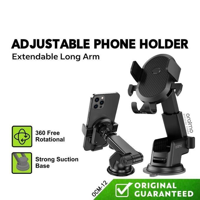 (SPECIAL OFFER) Oraimo Hydra 3 Stable Safe Universal Car Phone Holder Long Arm,360°Adjustable Magnet Head,Compatible with Phones of Various Sizes with a GIFT of Oraimo Highway 15 15.5W Car Charger