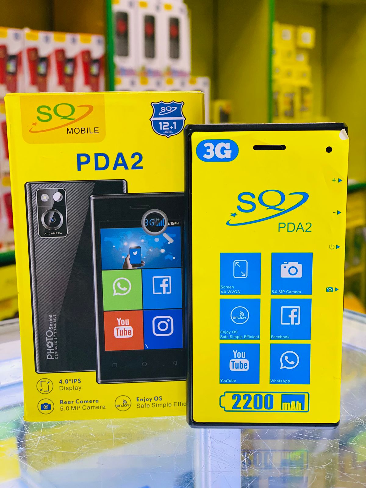 SUPER OFFER!!! NEW SQ PDA 2PHONE 4.0''IPS Screen Display 5.0MP Camera 3G Network Facebook Whatsapp  Youtube  2200 mAh Battery CapacityAnd Enjoy OS Safe Simple Efficient
