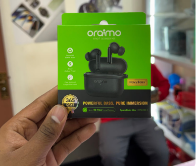 NEW ALERT!!! ORAIMO SPACEBUD LITE OTW-324 Up To 40hrs Long Playtime New lite series pods with sound 360 spatial audio and anti lost Lanyard Havy Bass Input: Type-C And Bluetooth Version: V5.4