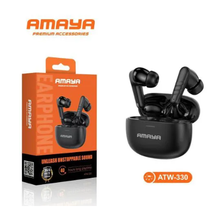 OFFER!!! Amaya ATW -330 40Hrs Long Playtime Powerful Bluetooth Earbuds/ Earpods