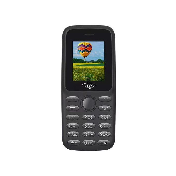 (SPECIAL  OFFER) ITEL 2163 Feature Phone 1.8"screen Display  Bright Torch Dual Sim Card Network GSM 900/DCS1800 MHz/GSM/GPRS  Wireless FM radio USB 2.0  Battery 1000mAh.