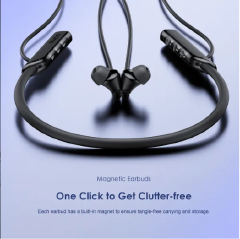 BLACK FRIDAY OFFER!! Oraimo Necklace Lite Call Vibration Wireless Headphones IPX4 waterproof and Noise reduction in calls & with dual device connection 30Hr Playtime & Vibration Notifications