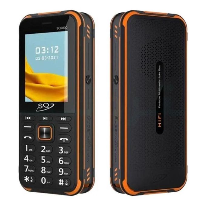 SQ Mobile Phone  SQ 9800  Screen Display 2.8", Wireless FM,20000mAh Battery, Dual SIM Card,HD Camera ,HD Sound Quality