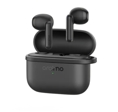 Oraimo SpaceBuds Air 38 Hours Smart Finder True Wireless Earbuds, Comfortable Half-In-Ear Fit , Smart Earbud Finder ,Free Anti-Lost Lanyard Included, MODEL:OTW-324S