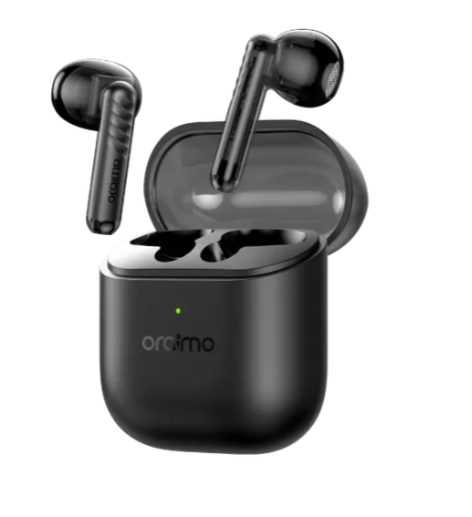 Oraimo FreePods Neo MODEL OTW-330S ENC 50-hour Playtime Havybass Half -in -ear design True Wireless Earbuds With APP control