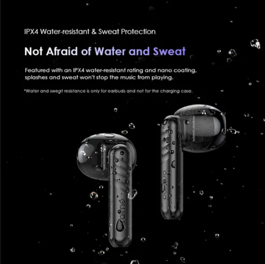 Oraimo FreePods Neo MODEL OTW-330S ENC 50-hour Playtime Havybass Half -in -ear design True Wireless Earbuds With APP control