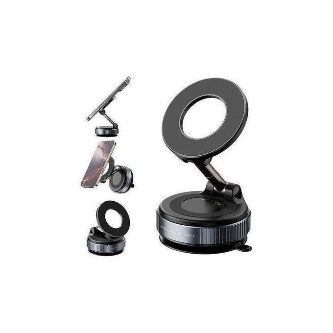 Oraimo Hydra 6 OCM-31 720° Foldable Rotation  Magnetic Phone Holder  With maximum flexibility, stability, and convenience Anti-Slip Base Ideal for car, desk, or home use
