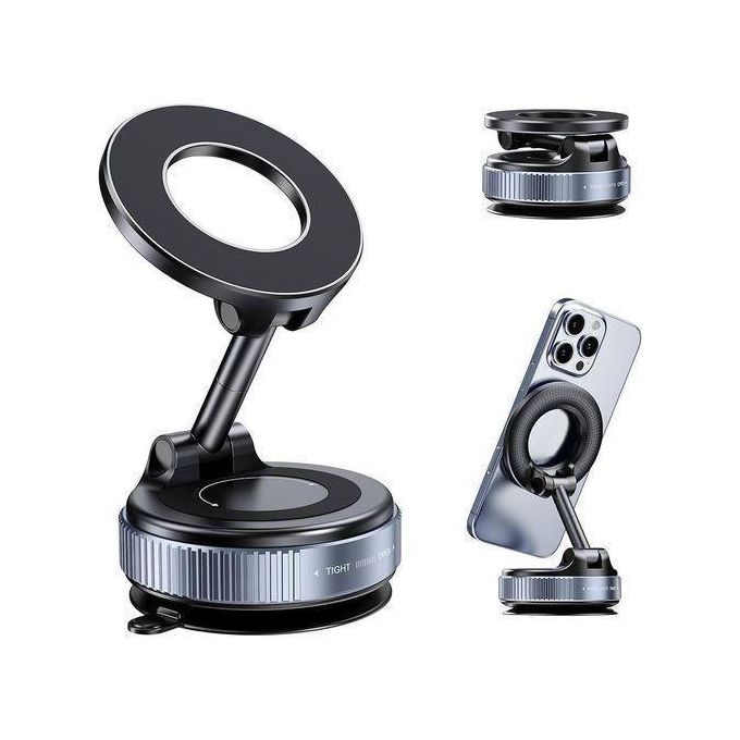 Oraimo Hydra 6 OCM-31 720° Foldable Rotation  Magnetic Phone Holder  With maximum flexibility, stability, and convenience Anti-Slip Base Ideal for car, desk, or home use