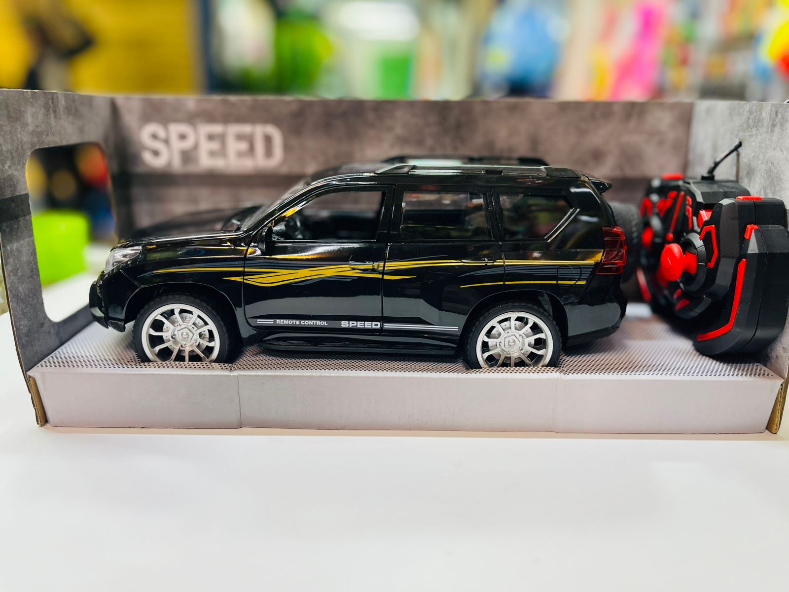 Battery Operated 2.4GHZ Prado Remote Control Cross country Radio Control Car Toys RC Vehicle RC Stunt Car For Kids Boy Toy rc car