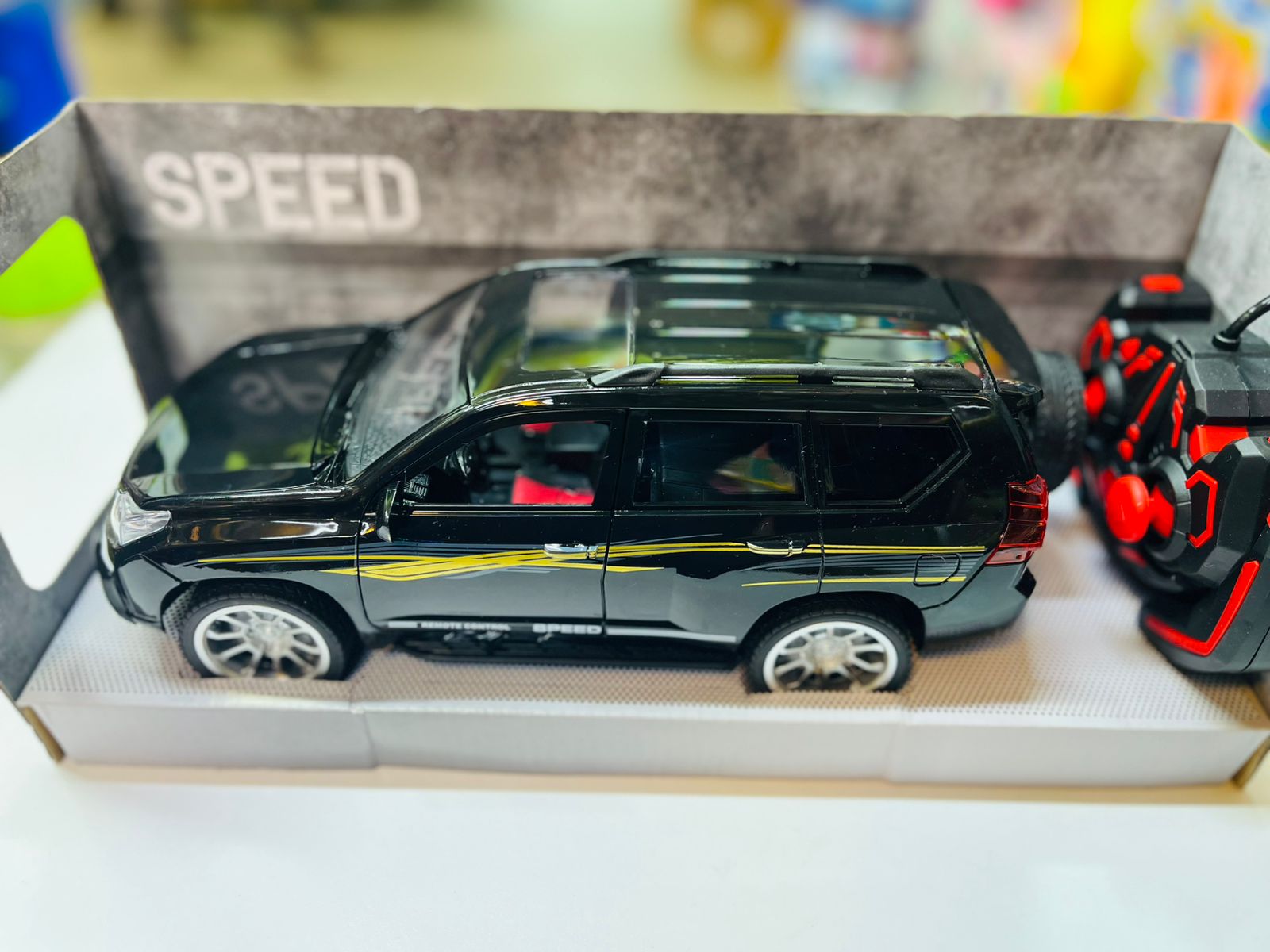 Battery Operated 2.4GHZ Prado Remote Control Cross country Radio Control Car Toys RC Vehicle RC Stunt Car For Kids Boy Toy rc car