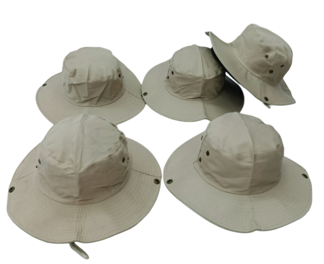 Classic Safari Hat – Wide Brim Sun Protection for Outdoor Adventures & Fashion Unisex for Men & Women Waterproof Wide Brim Hat with Chin Strap for Travel, Hiking & Beach
