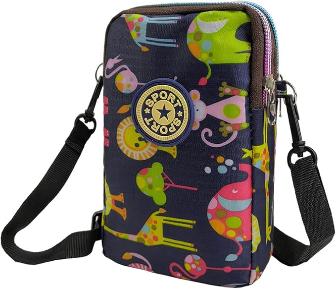 Small Cute Crossbody Shoulder Bags - Mini Wallet Purse Tote for Phone Money Keys Cosmetic Cards Women Girls Walking Travel Protect against Theft Safety of your Belongings