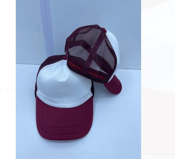 Foam Mesh Trucker Cap – Adjustable Snapback, Unisex Plain Hat for Men & Women Sturdy Foam Front Panel