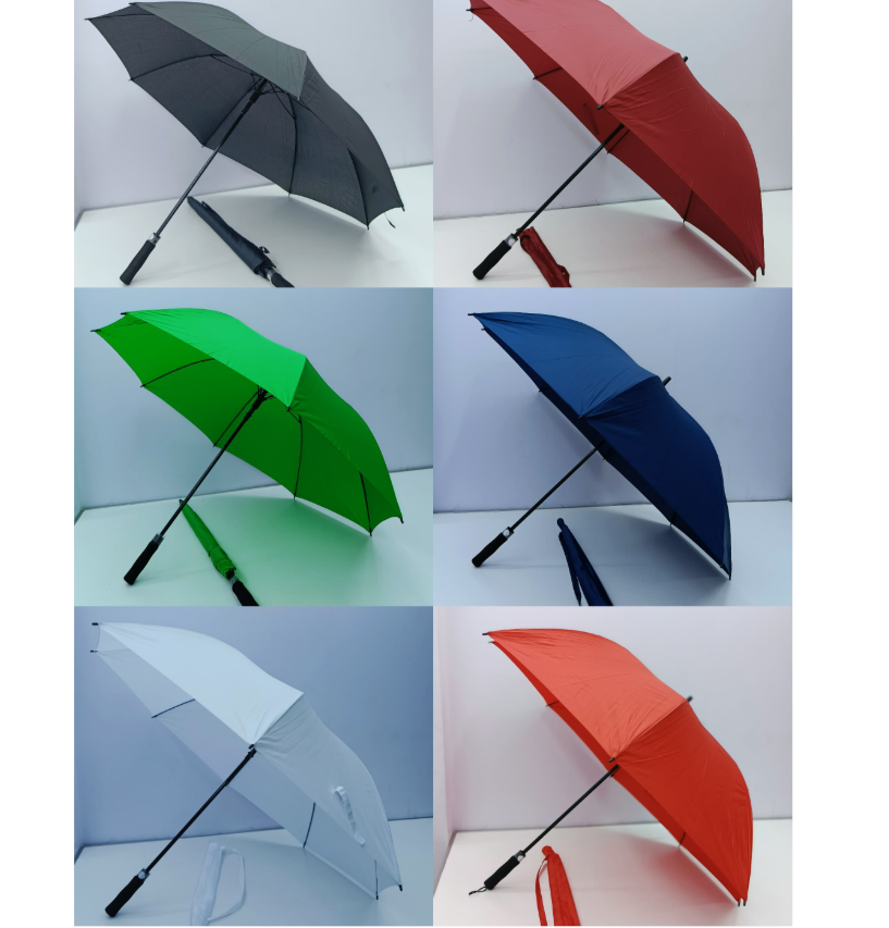 Automatic Fiber Umbrella – Strong Fiberglass Ribs, Water-Repellent Canopy, Portable & Durable for Men & Women