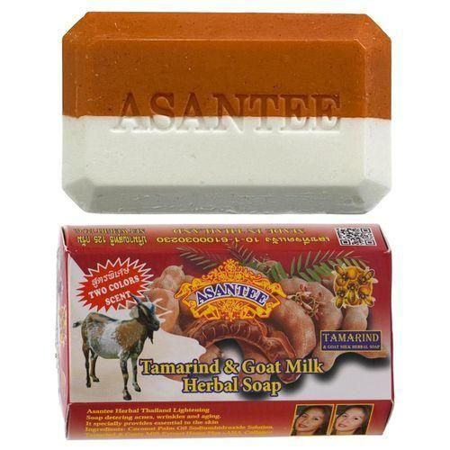 Asantee Tamarind & Goat Milk Soap 125g - Skin Brightening & Exfoliating Bar for Glowing, Even Tone Reveal Brighter, Softer & Youthful Skin with Nature’s Perfect Duo