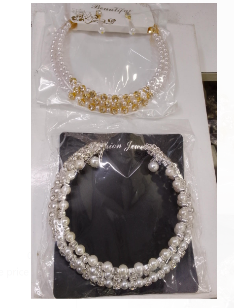 Elegant Pearl Choker Necklaces for Women – Classic & Timeless, Adjustable, Gift Ready, Vintage Style Collar Necklace for Weddings, Parties & Daily Elegance