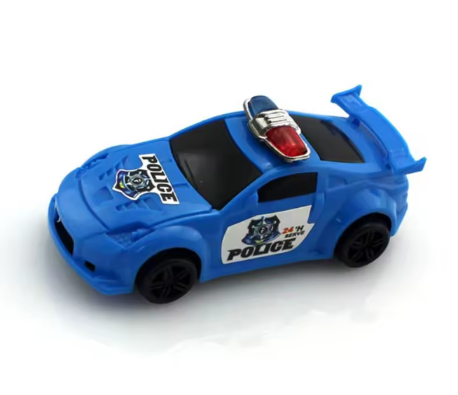 Toy Police Car Set – Speed Patrol Vehicle with Sirens & City Police Decals
