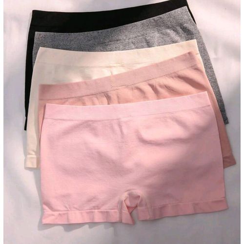 3PCS Women's Cotton Biker Shorts/Panties – High Waist Stretchy Shorts for Dresses,Yoga, Gym & Casual Wear