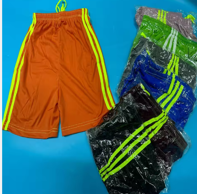 Unisex Quick-Dry Athletic Shorts – Stretch Fabric, Elastic Waist, for Gym & Casual for Men & Women