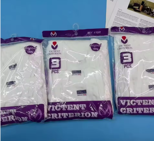 3-Pack Men's Quality Cotton Vests – Breathable, Soft & Comfortable Undershirts for Everyday Wear