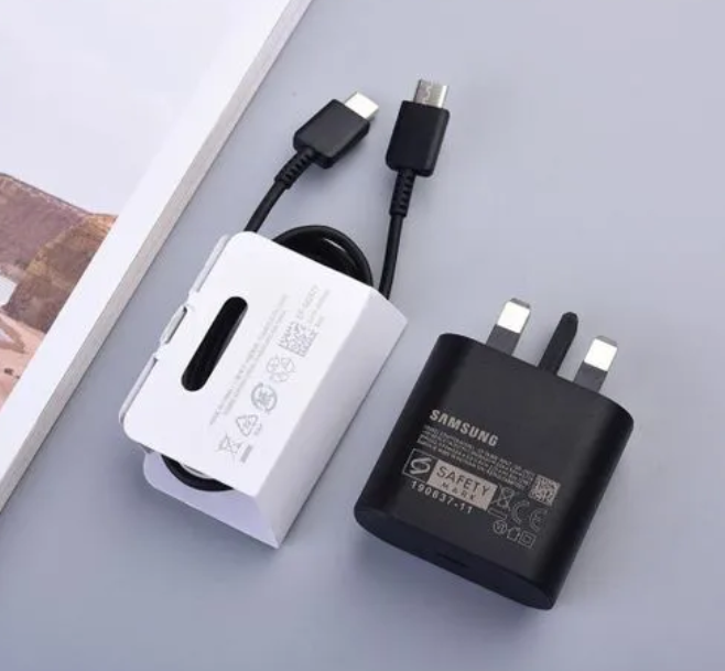 amsung Type-C Fast Charger Set – 25W & 45W Super Fast Charging 2.0 with USB-C to C Cable