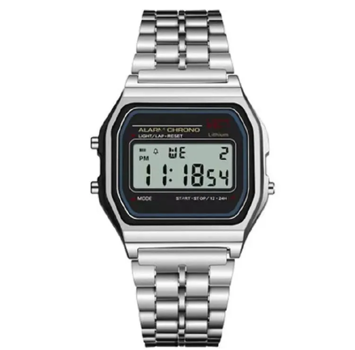 Casio Design Digtal Watch| Water Resistant, Multi-Function, Lightweight for Daily & Sports Use  | LED Light | 1/100 SEC Stopwatch | Unisex for Men & Women(HR, Min, SEC, PM, Date, Day) | Daily Alarm