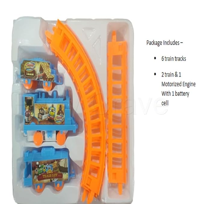 Thomas & Friends Plastic Electric Train Toy Set: Fun Toy for Kids | Super Express Train Toy for Kids & Cake Decoration Set (1 Set)