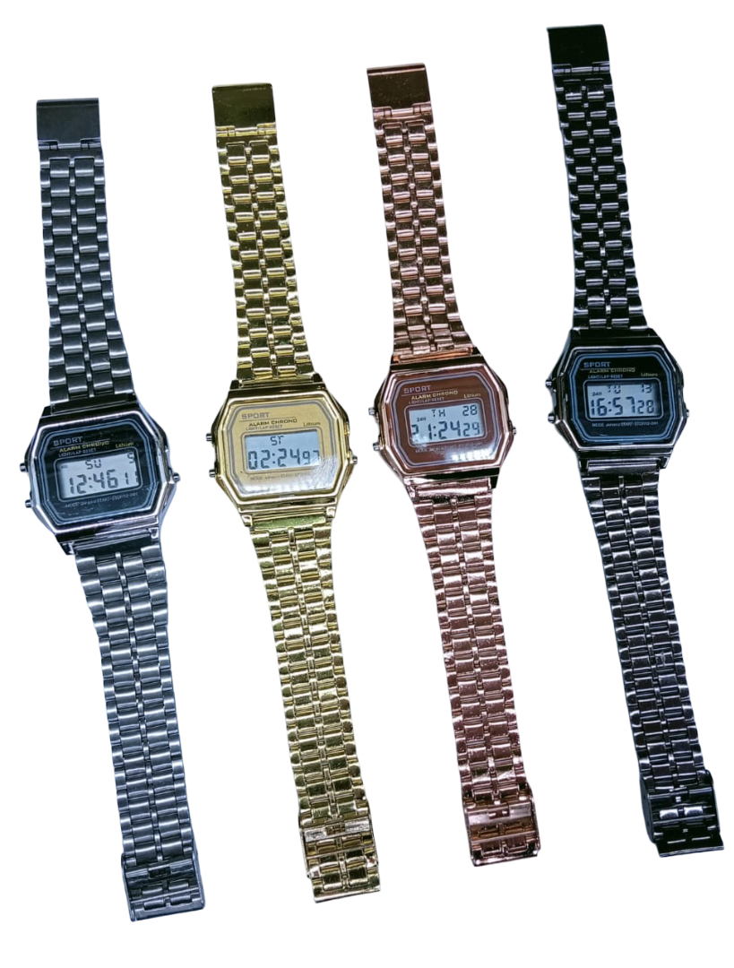 Casio Design Vintage Digital Watch – Daily Alarm, Stopwatch, LED Light, Ideal Unisex Style