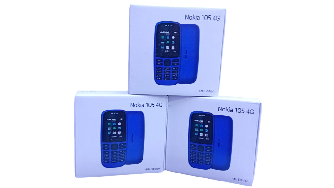 Nokia 105 4G (4th Edition) | Affordable 4G Feature Phone with Long Battery Life, LED Flash, and Wireless FM Radio