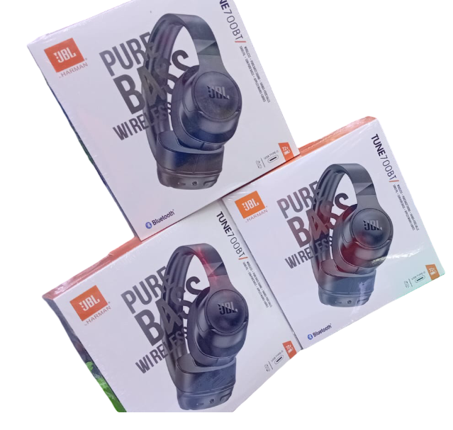 JBL Powerful Bass Headphones - Over-Ear Wireless Pure Bass Sound with Active Noise Cancelling, Long Battery Life, and Foldable Design for Music & Travel
