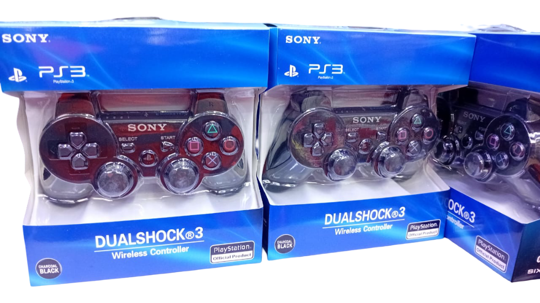 Sony PS3 DualShock 3 Wireless Controller - Original Gamepad for PlayStation 3 Console with Motion Sensor, Vibration Feedback, and USB Charging Cable